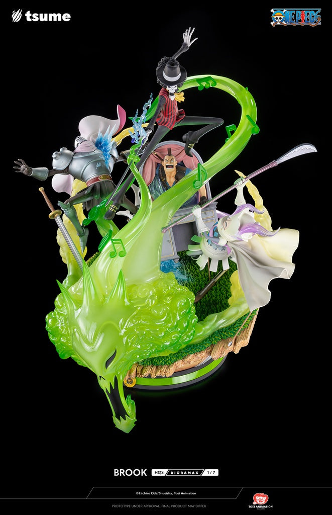 One Piece HQS Dioramax Brook Statue BY tsume