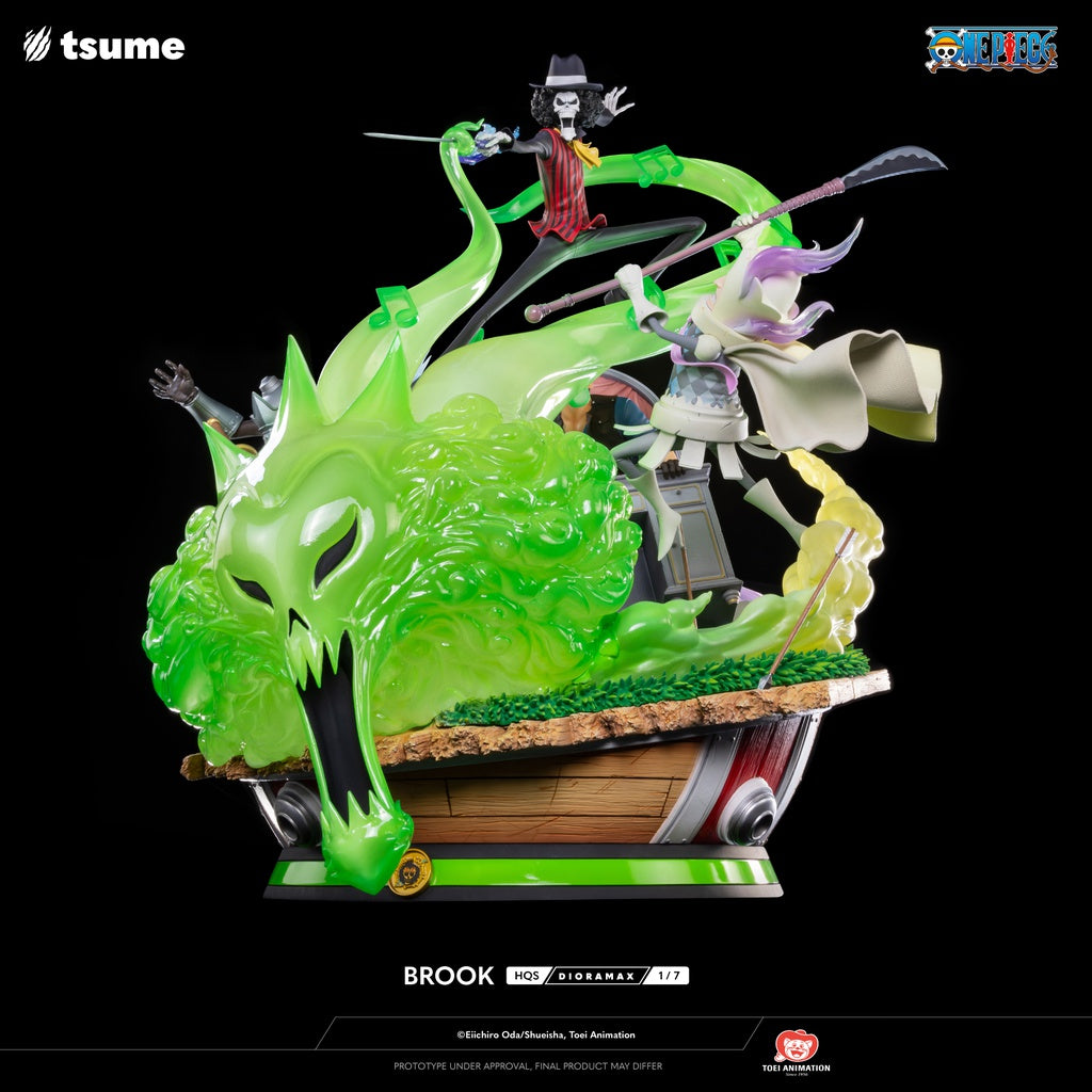 One Piece HQS Dioramax Brook Statue BY tsume