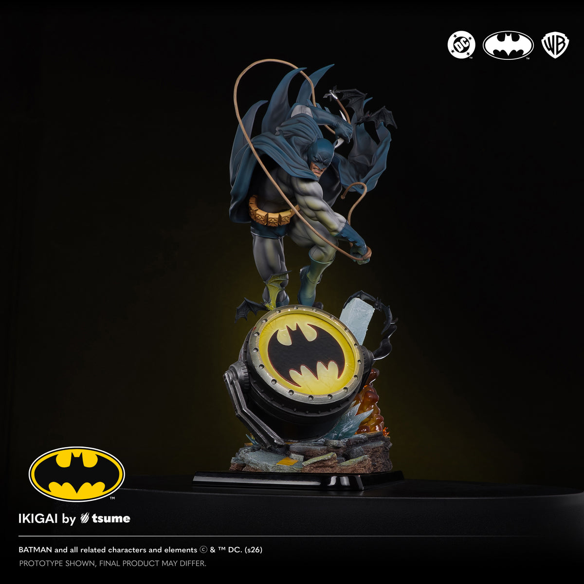 Batman Ikigai The shadow of Gotham rises Statue By Tsume Art