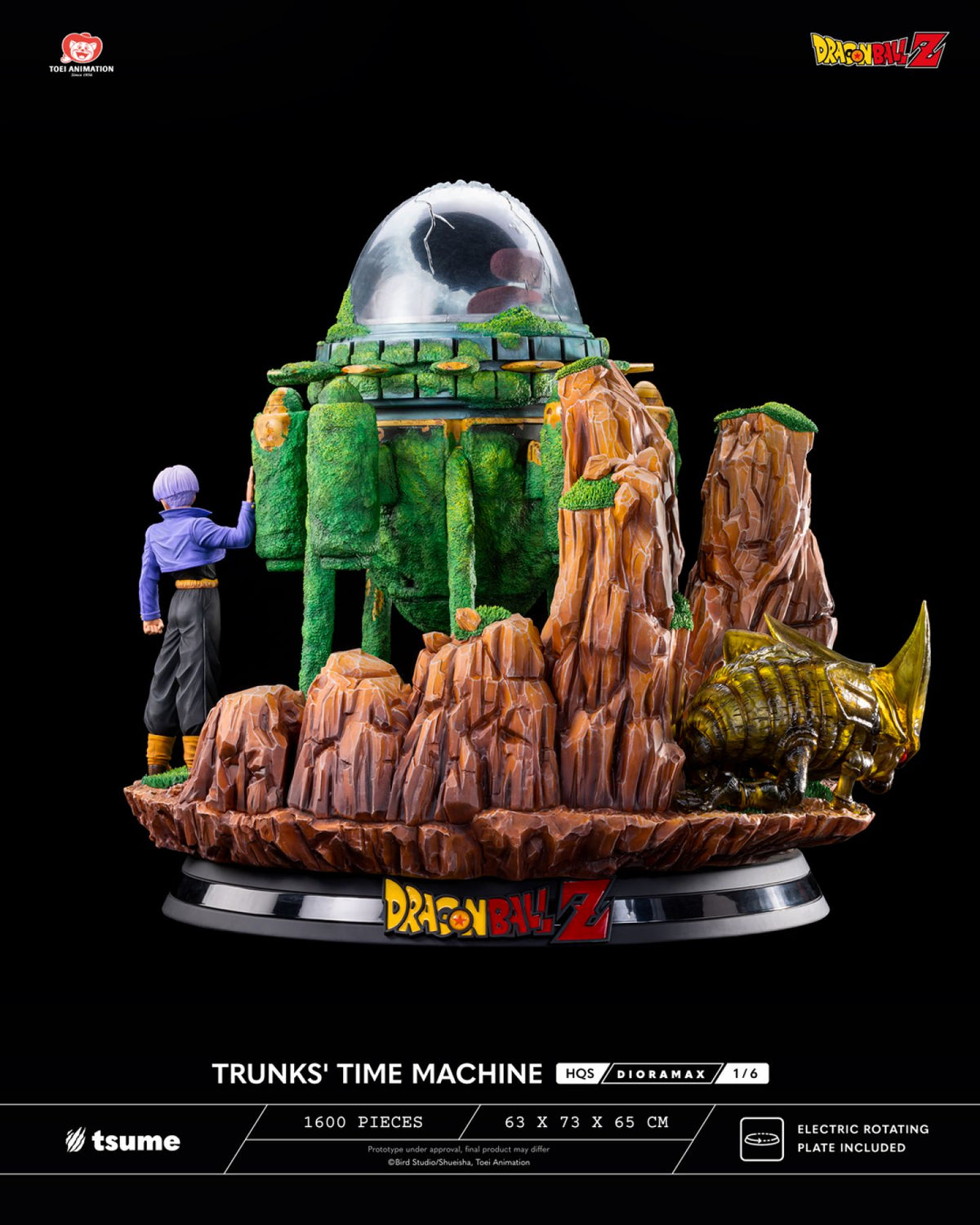 Trunks' Time Machine HQS Dioramax by Tsume Art