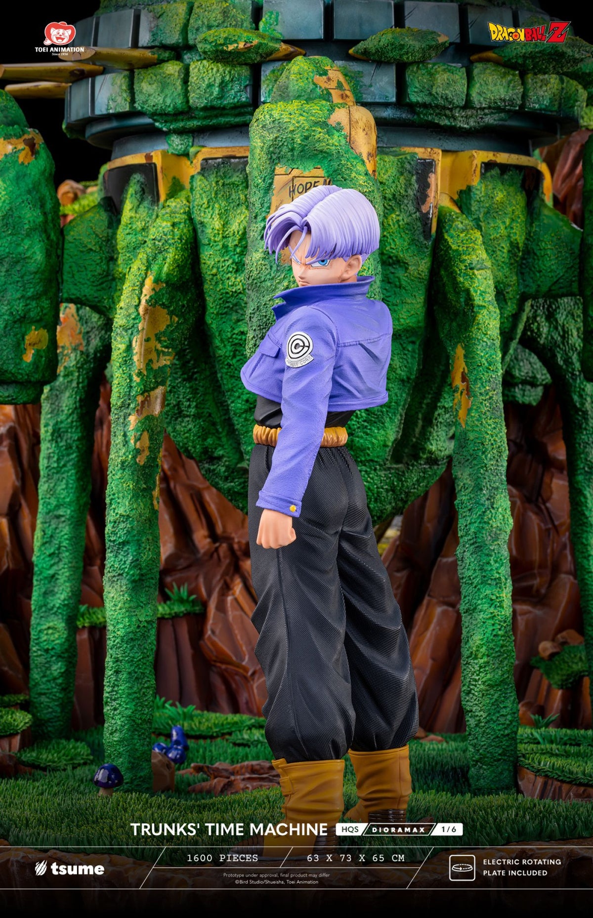 Trunks' Time Machine HQS Dioramax by Tsume Art