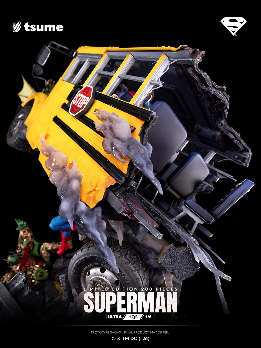 Superman Ultra HQS Statue by Tsume Art