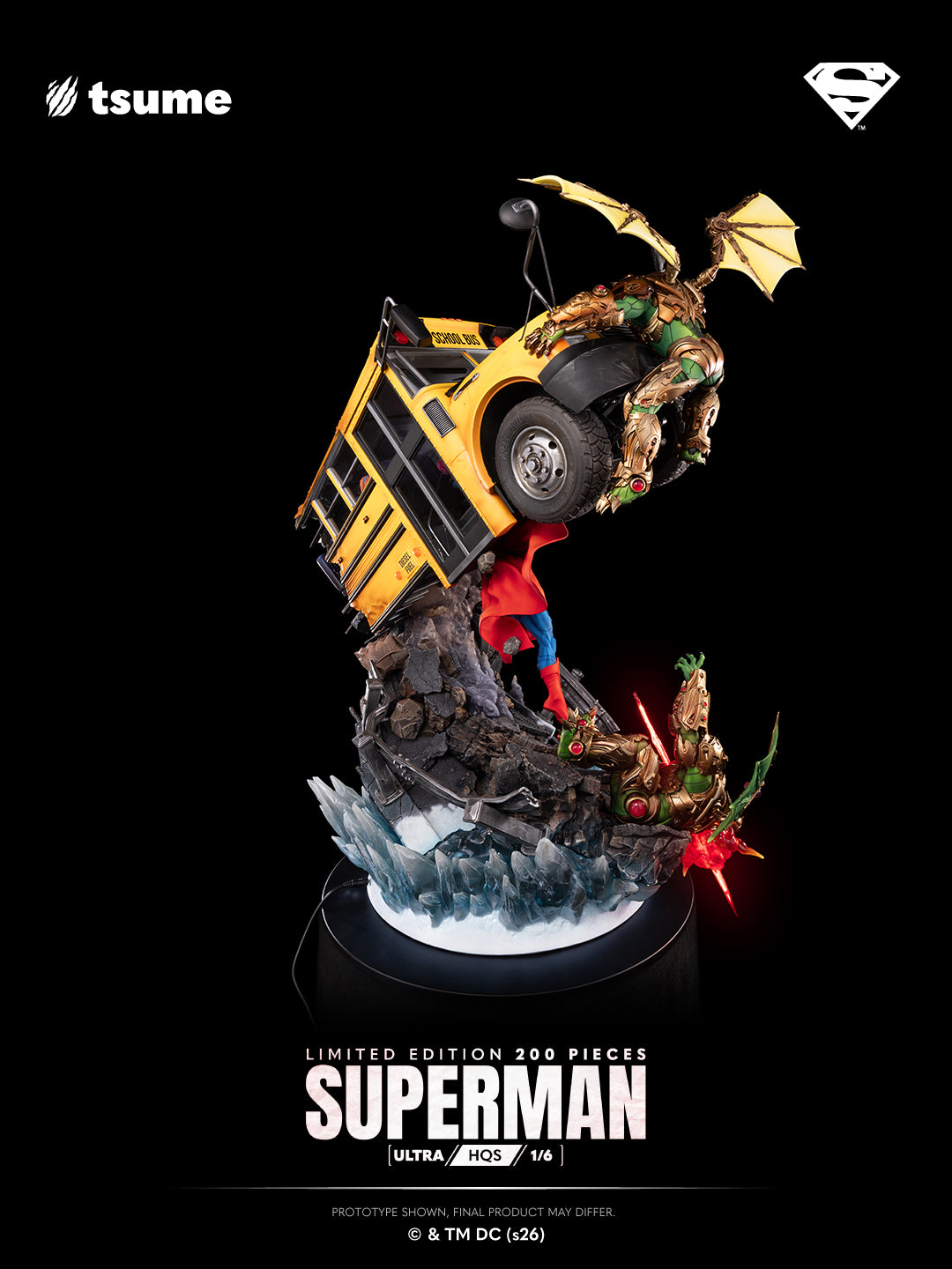 Superman Ultra HQS Statue by Tsume Art