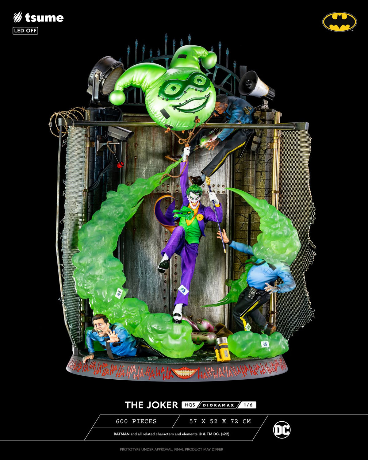 The Joker 1/6 Scale HQS Dioramax Statue by Tsume Art