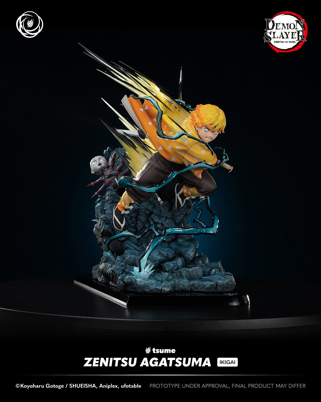 Zenitsu Agatsuma Ikigai 1:6 Scale Statue By Tsume Art