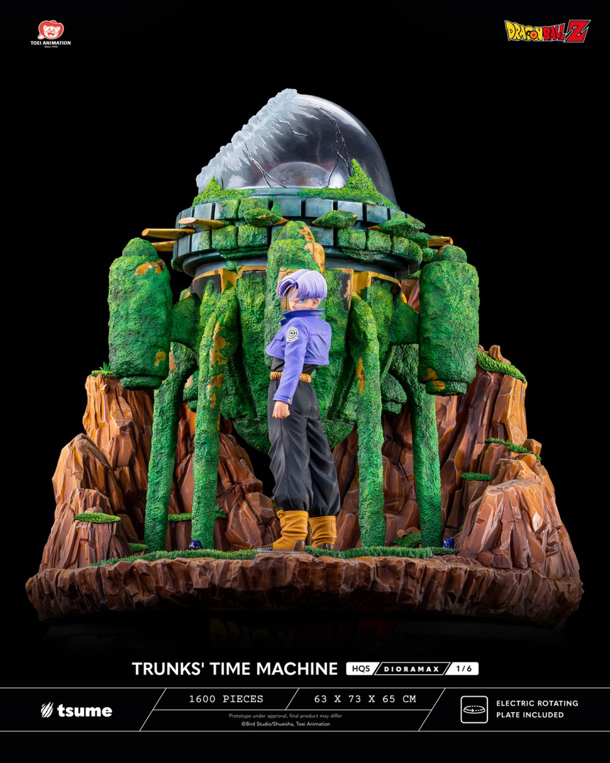 Trunks' Time Machine HQS Dioramax by Tsume Art