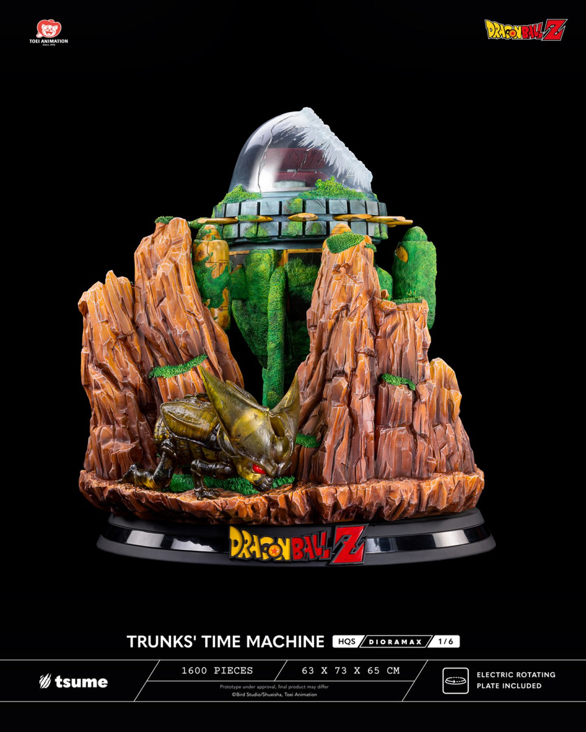 Trunks' Time Machine HQS Dioramax by Tsume Art