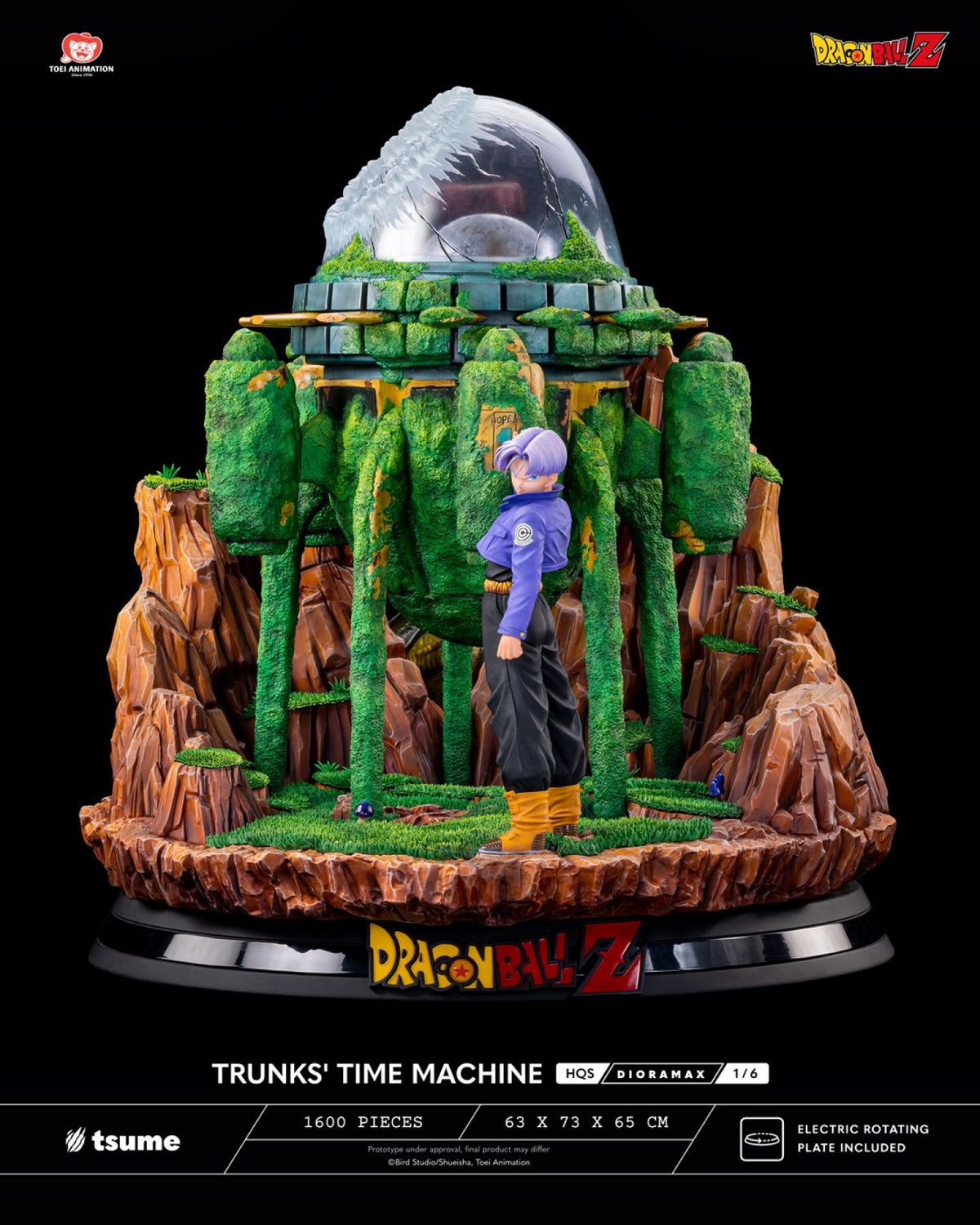 Trunks' Time Machine HQS Dioramax by Tsume Art