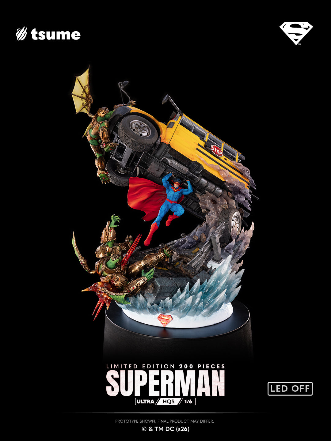 Superman Ultra HQS Statue by Tsume Art