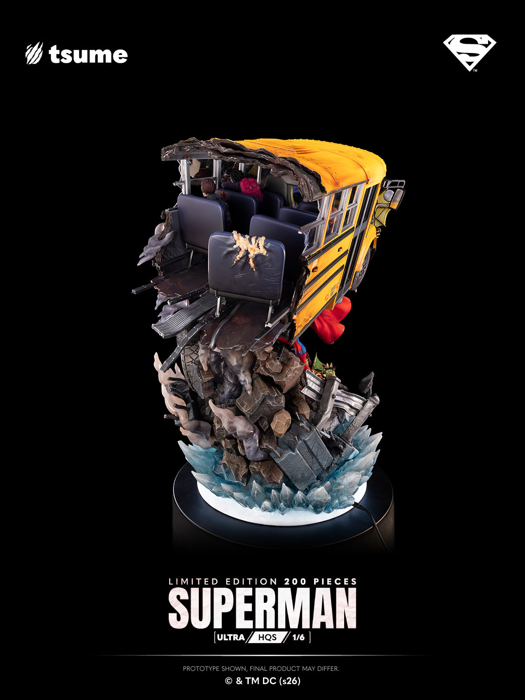 Superman Ultra HQS Statue by Tsume Art