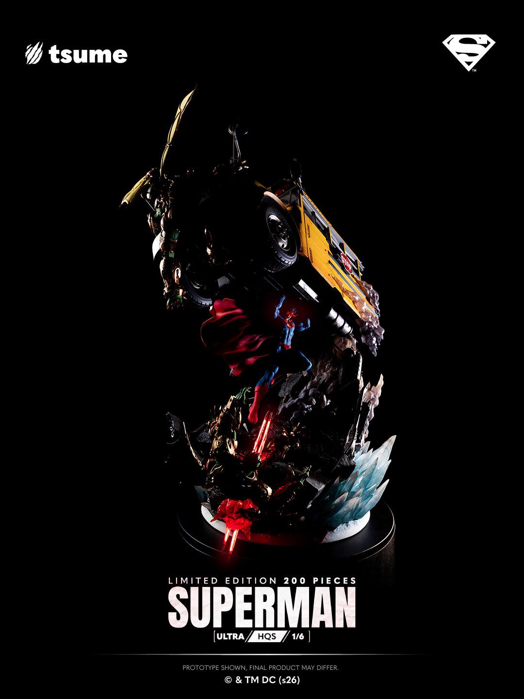 Superman Ultra HQS Statue by Tsume Art
