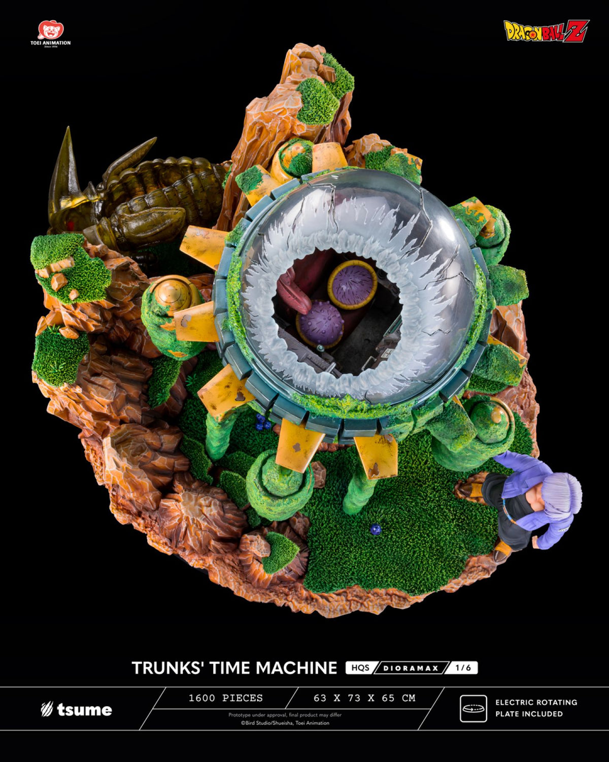Trunks' Time Machine HQS Dioramax by Tsume Art