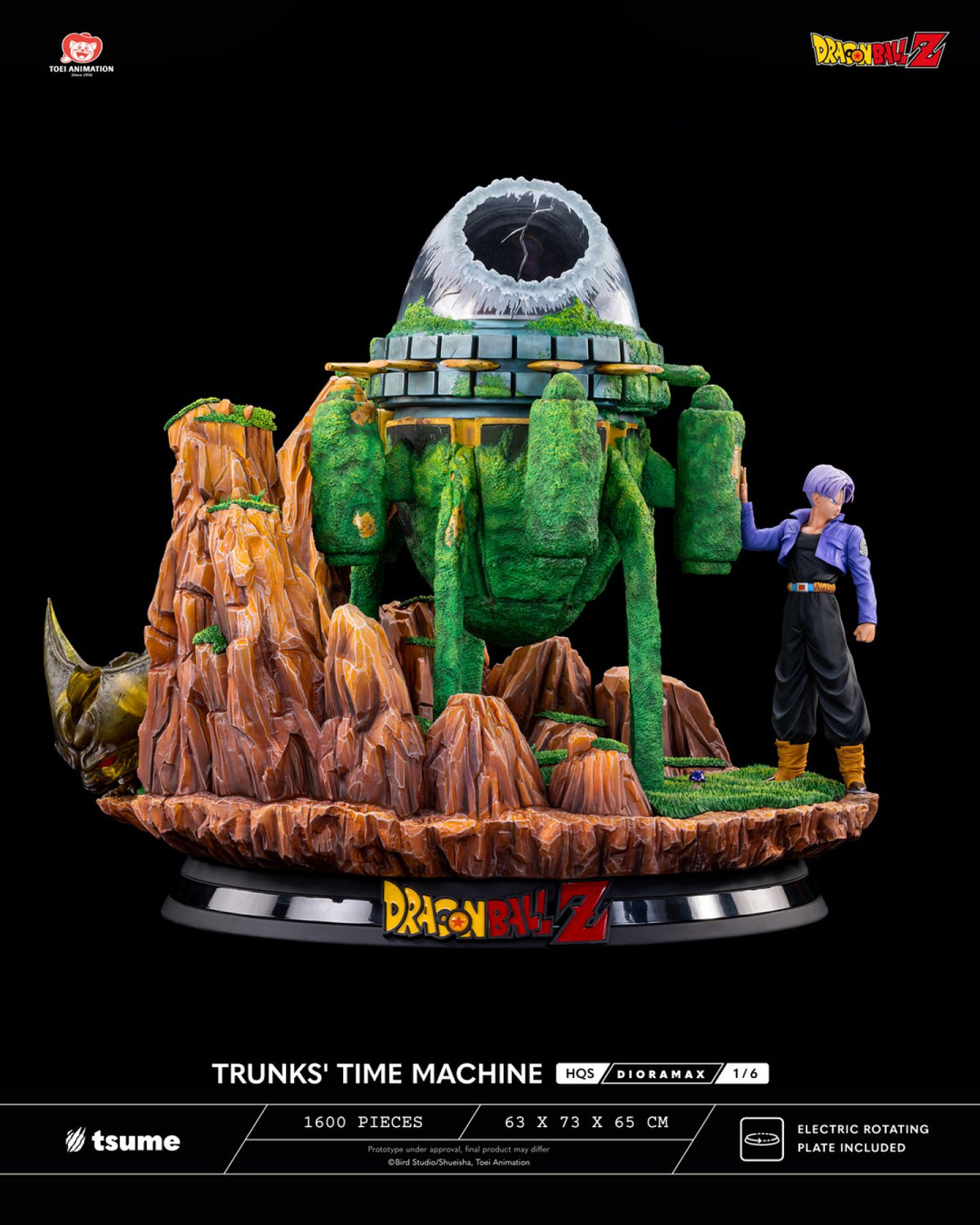 Trunks' Time Machine HQS Dioramax by Tsume Art