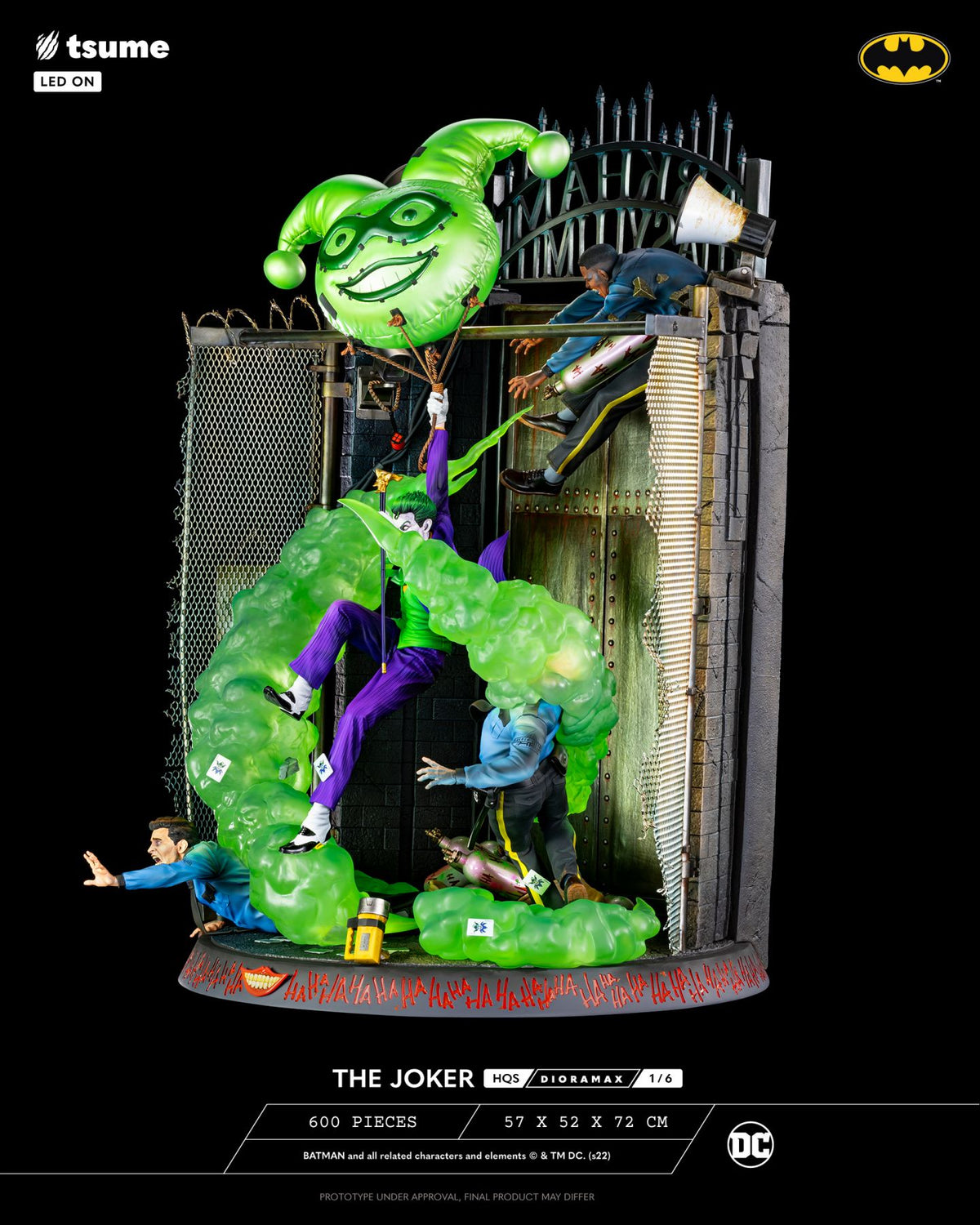 The Joker 1/6 Scale HQS Dioramax Statue by Tsume Art