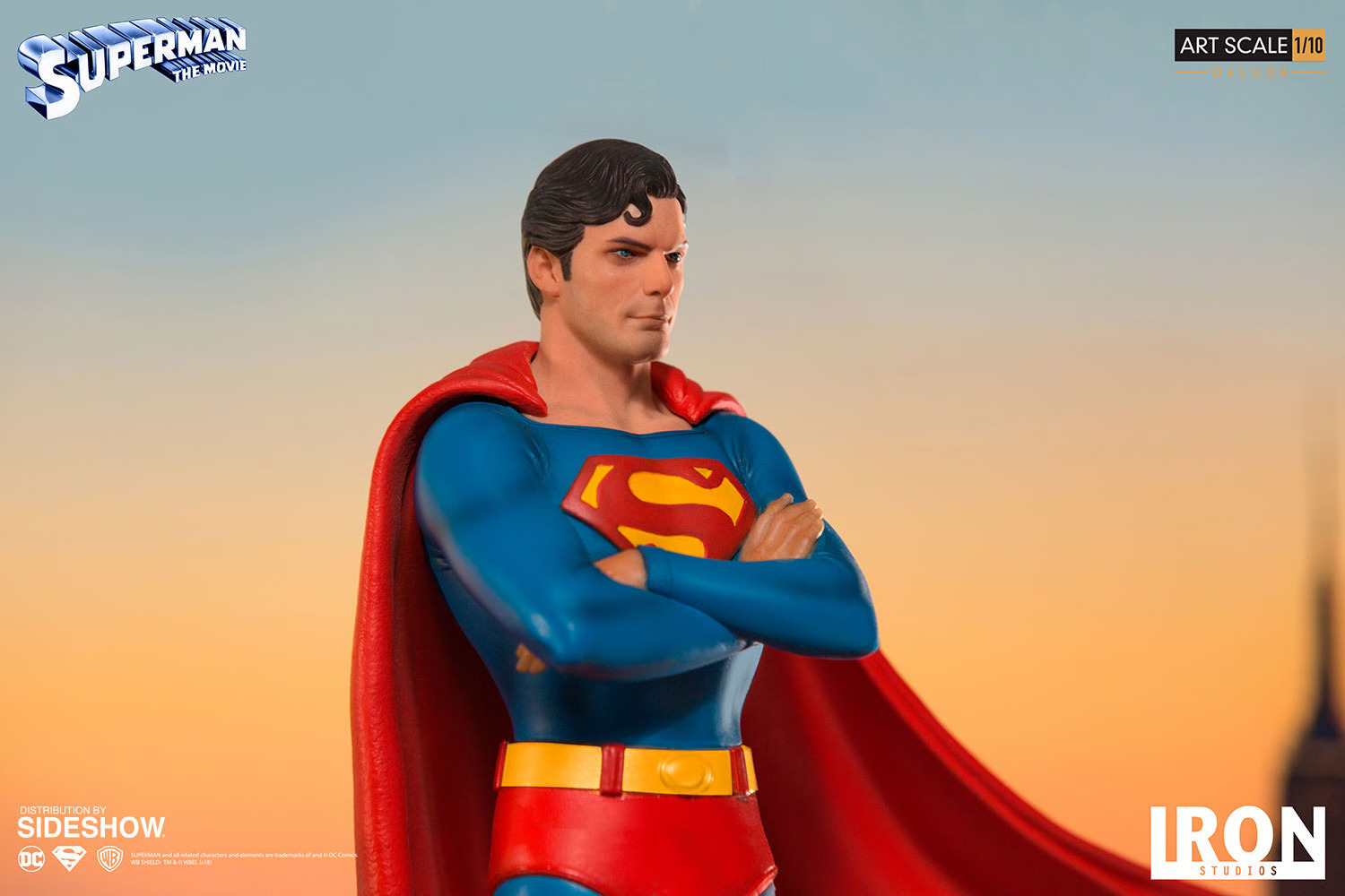 Superman 1978 Deluxe 1:10 Scale Statue Iron Studios