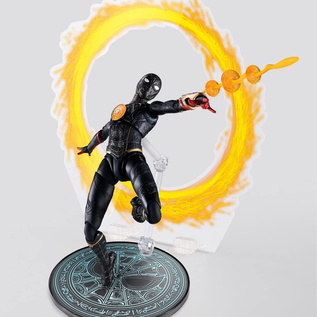 Spider-Man No Way Home  (Black & Gold Suit) By S.H.Figuart