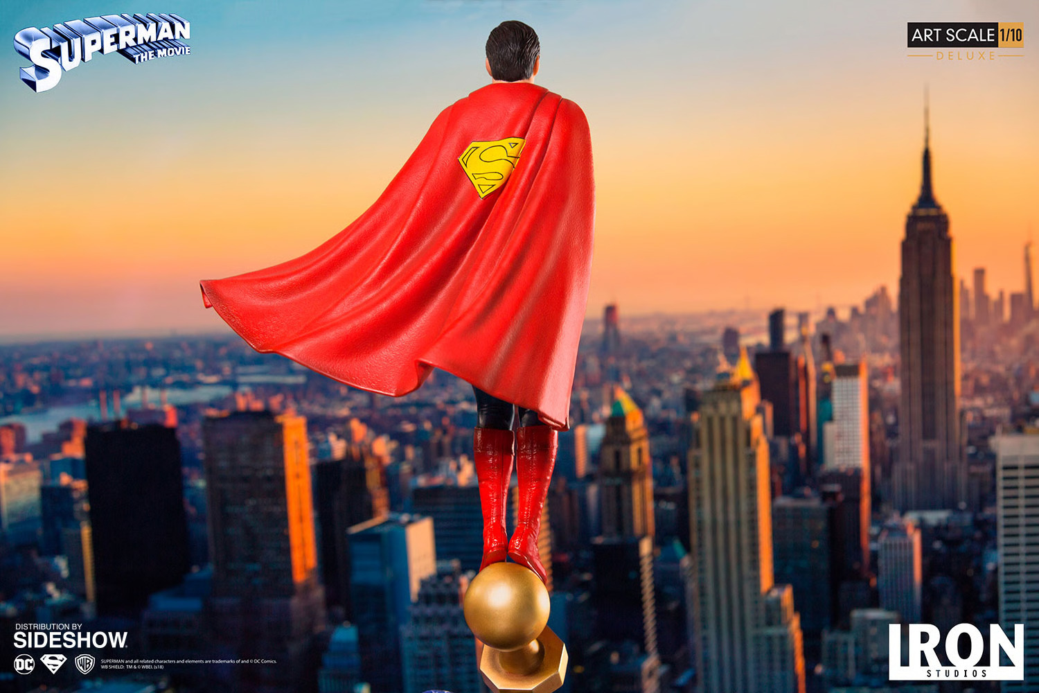 Superman 1978 Deluxe 1:10 Scale Statue Iron Studios