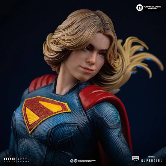 Supergirl and Krypto Statue Supergirl Movie Art Scale 1/10 by Iron Studios
