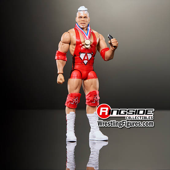 Kurt Angle (with Wig) WWE Defining Moments Ringside Exclusive Action Figure