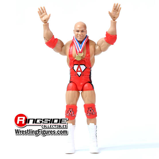 Kurt Angle (with Wig) WWE Defining Moments Ringside Exclusive Action Figure