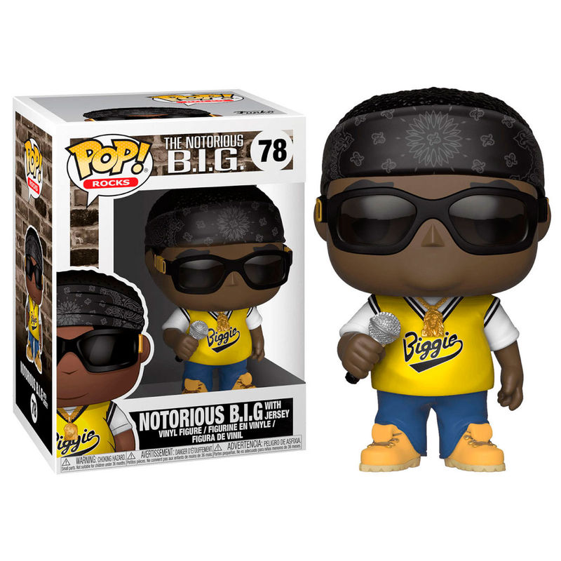 Notorious B.I.G. with Jersey Funko Pop!