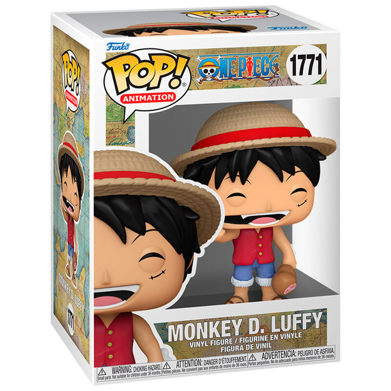 One Piece Monkey D. Luffy with Meat Funko Pop!