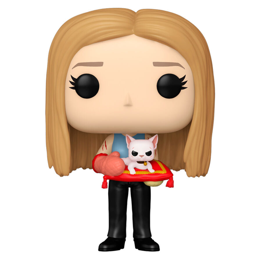 Friends Rachel Green with Mrs.Whiskerson Funko Pop!