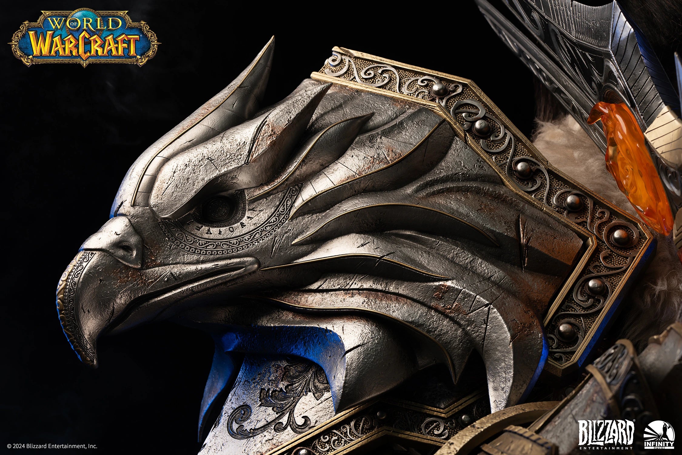 Varian Wrynn Life-Size Bust by Infinity Studio