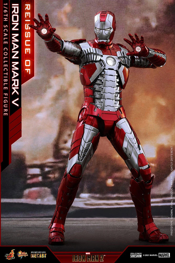 IRON MAN MARK V Sixth Scale Figure By Hot Toys