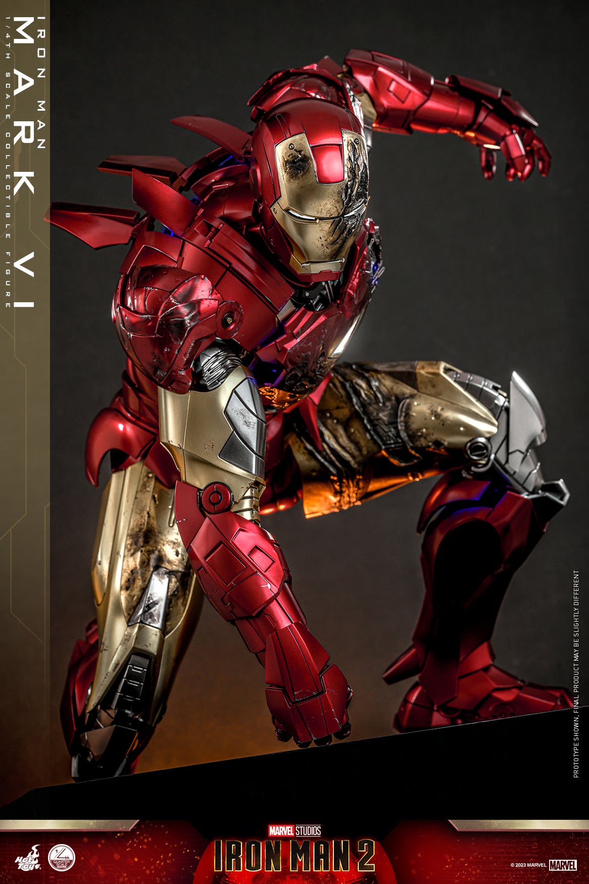Iron Man Mark VI Quarter Scale Figure By Hot Toys