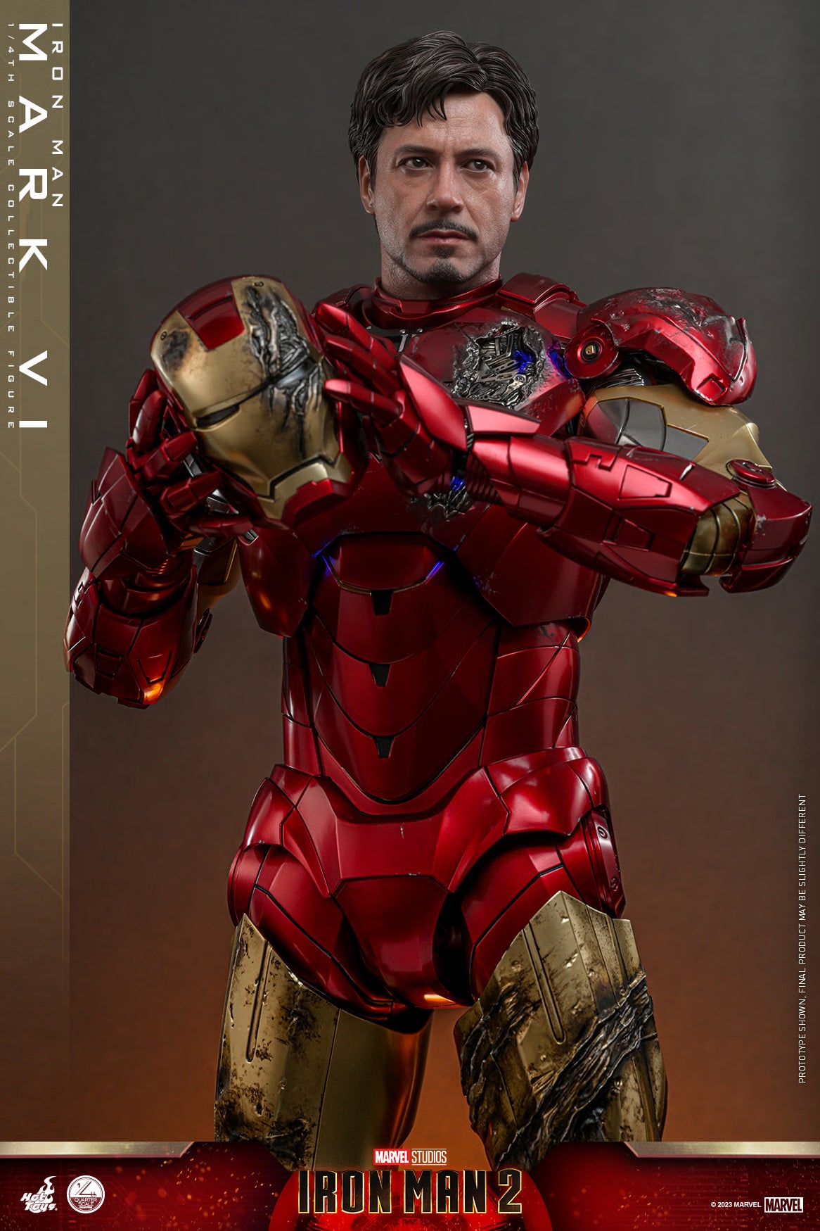 Iron Man Mark VI Quarter Scale Figure By Hot Toys