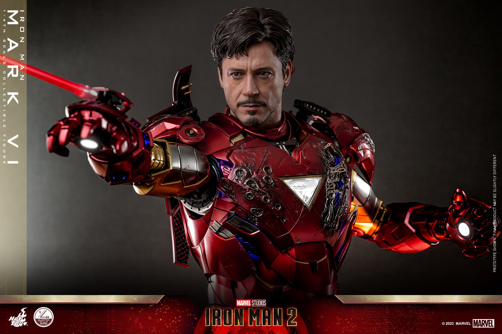 Iron Man Mark VI Quarter Scale Figure By Hot Toys