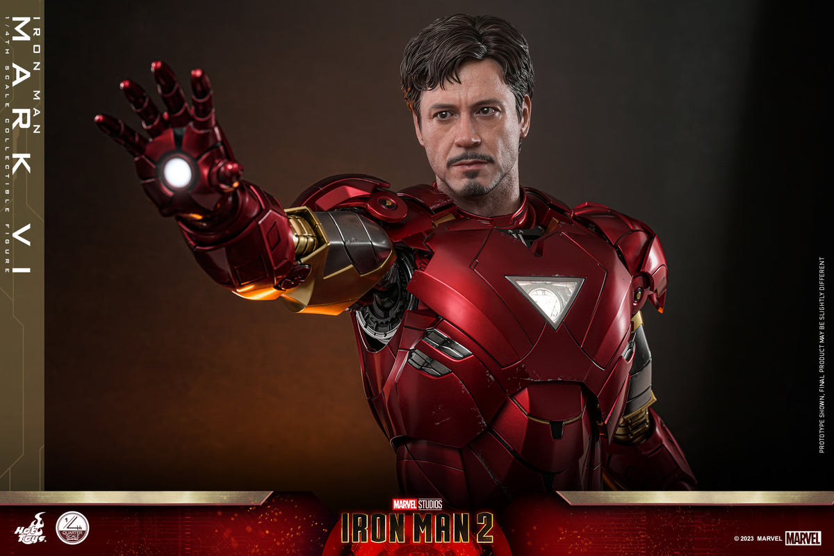 Iron Man Mark VI Quarter Scale Figure By Hot Toys