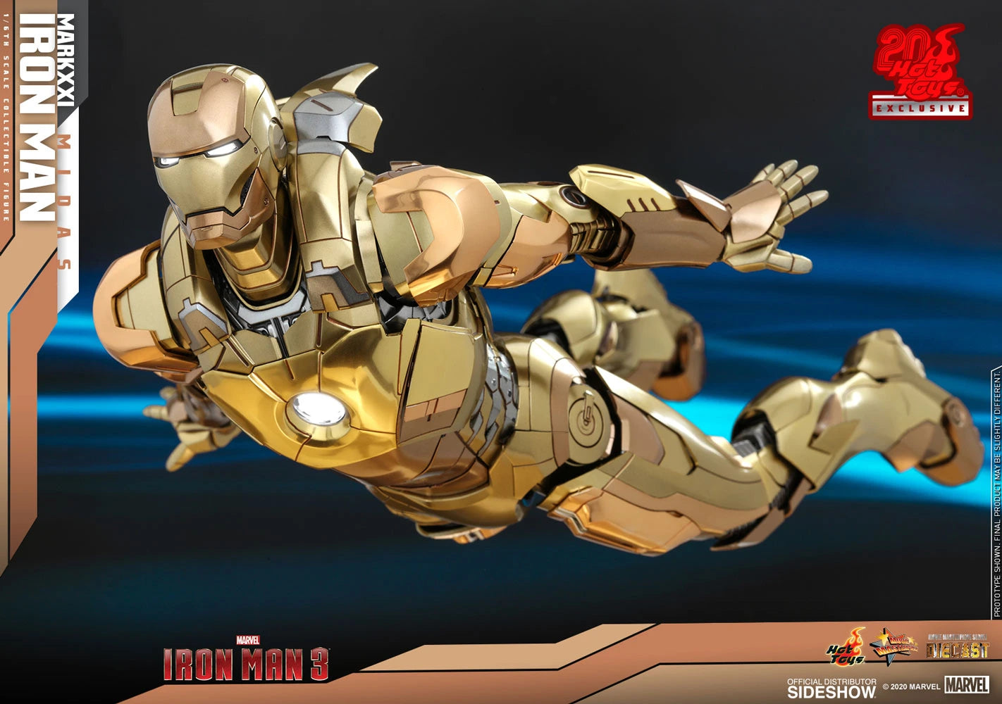 IRON MAN MARK XXI (MIDAS) Sixth Scale Figure By Hot Toys