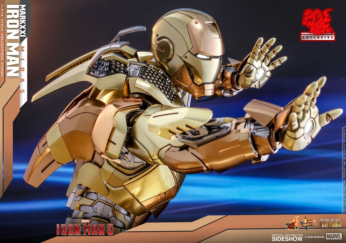 IRON MAN MARK XXI (MIDAS) Sixth Scale Figure By Hot Toys