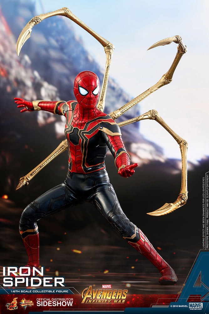IRON SPIDER (Avengers: Infinity War) Sixth Scale Figure by Hot Toys