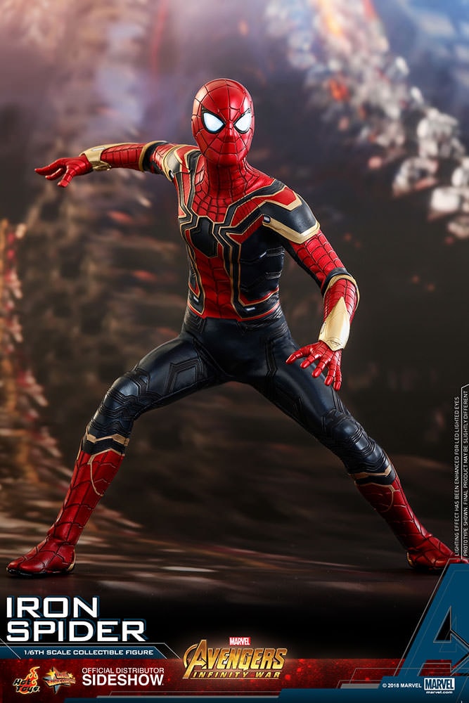 IRON SPIDER (Avengers: Infinity War) Sixth Scale Figure by Hot Toys