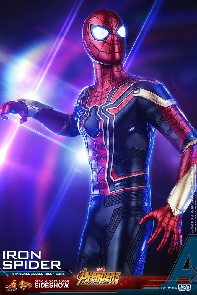 IRON SPIDER (Avengers: Infinity War) Sixth Scale Figure by Hot Toys