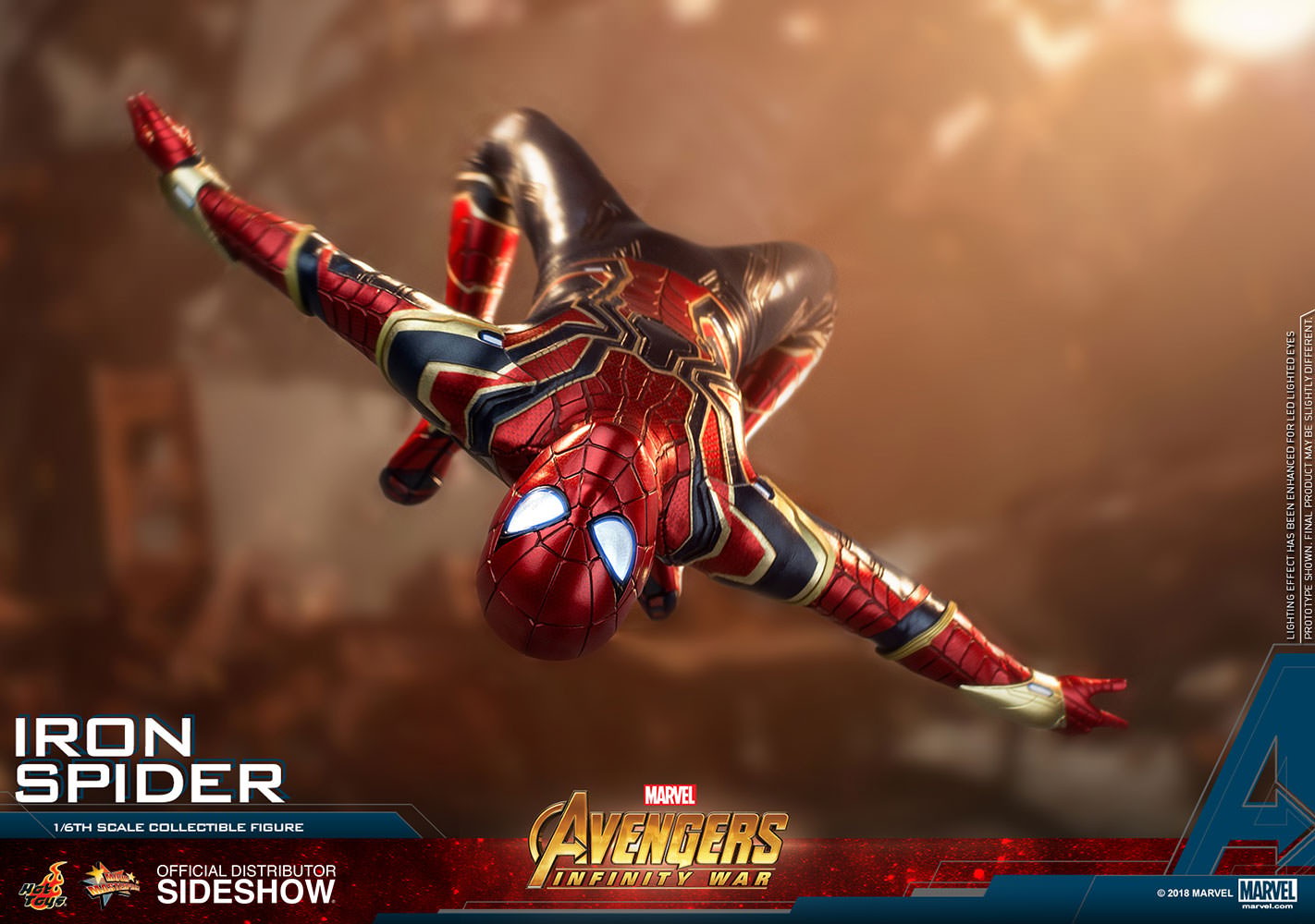 IRON SPIDER (Avengers: Infinity War) Sixth Scale Figure by Hot Toys