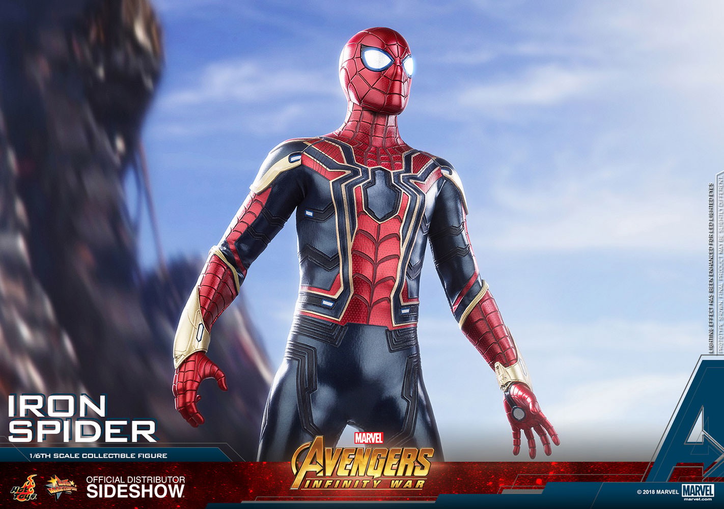 IRON SPIDER (Avengers: Infinity War) Sixth Scale Figure by Hot Toys