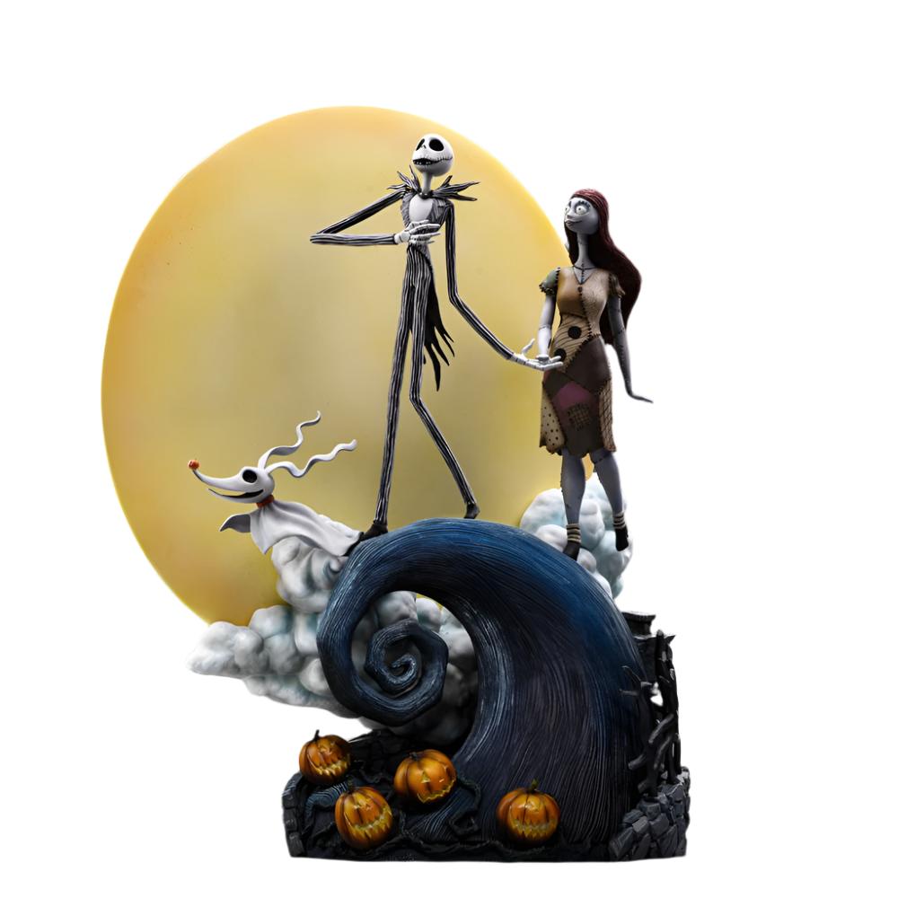 Jack and Sally (Nightmare Before Christmas) Deluxe Art Scale 1/10 Statue by Iron Studios