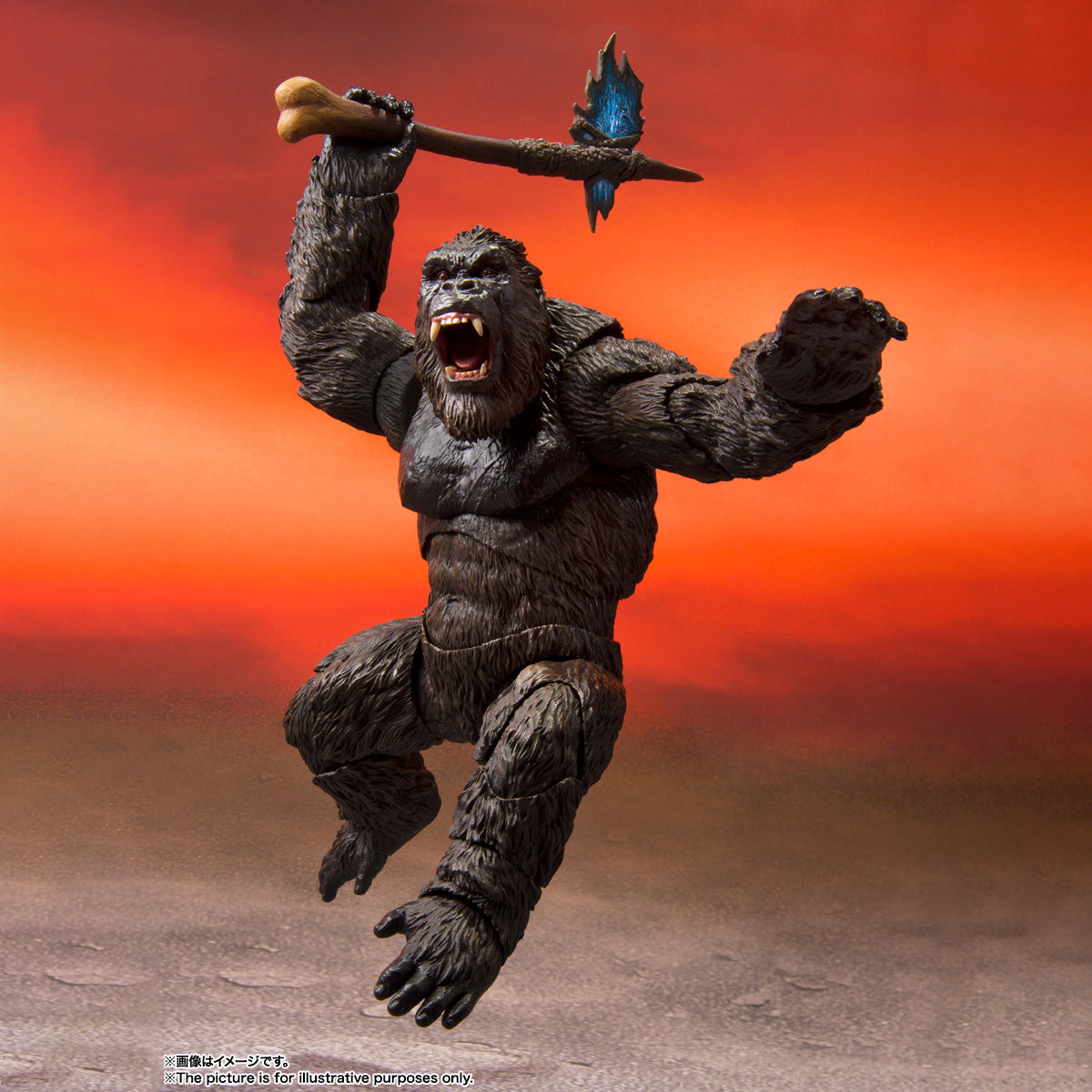 Godzilla vs. Kong King Kong S.H.MonsterArts Action Figure