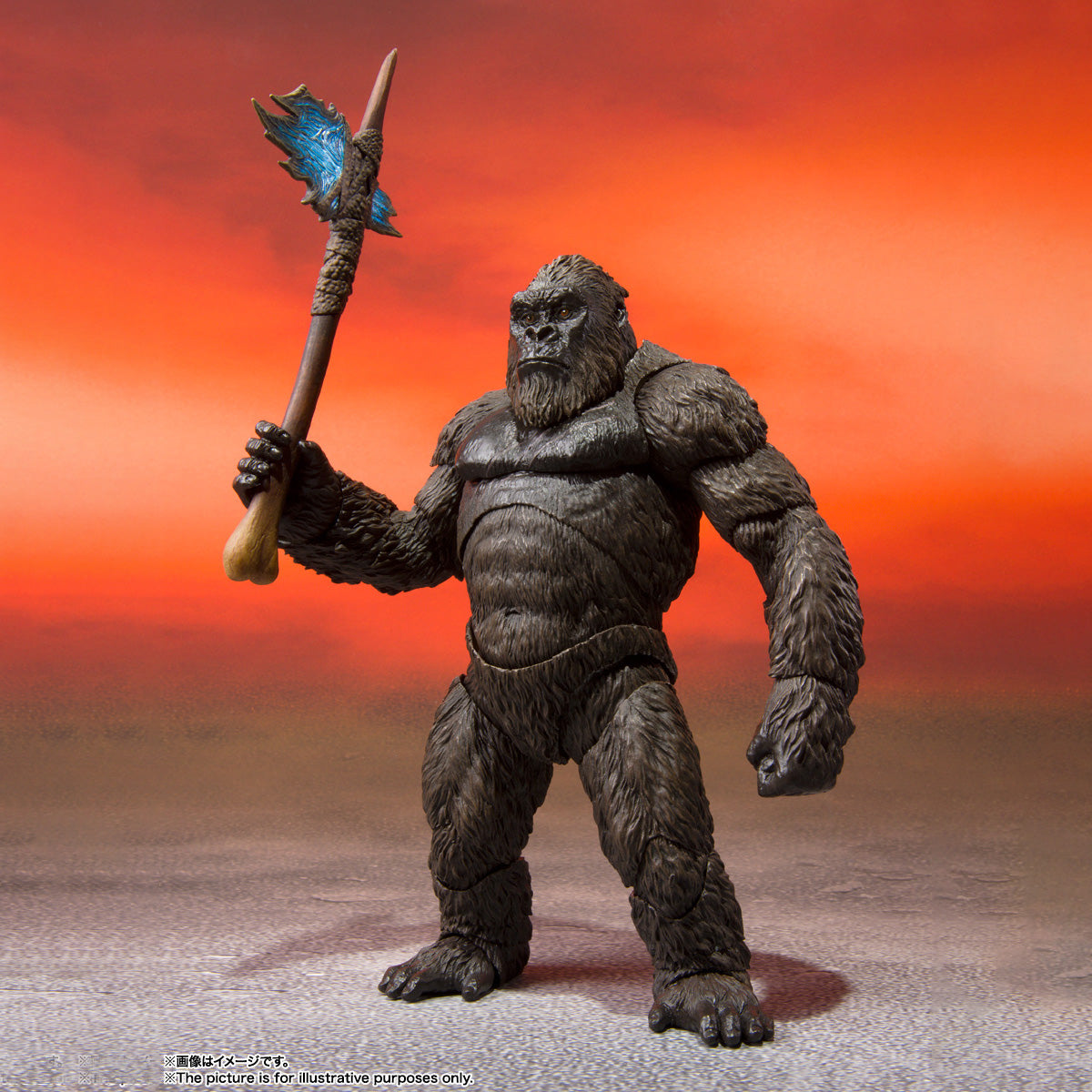 Godzilla vs. Kong King Kong S.H.MonsterArts Action Figure