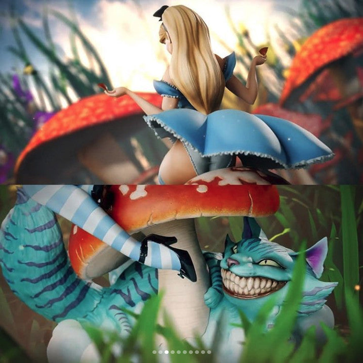 ALICE IN WONDERLAND Statues by Sideshow Collectibles