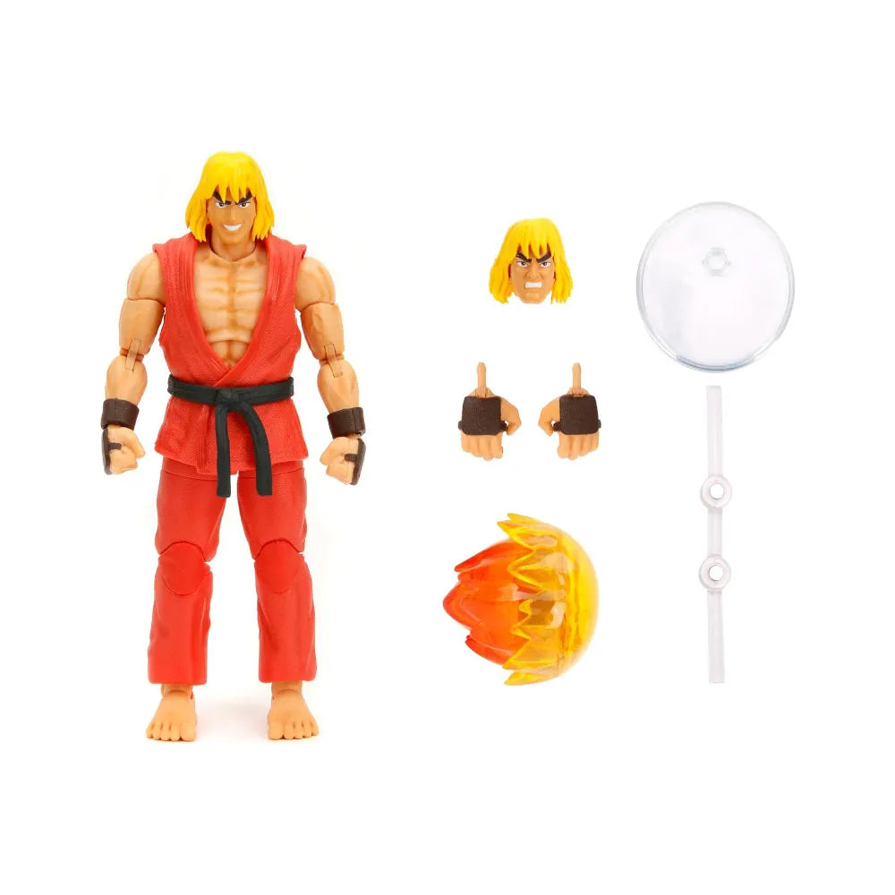 Ultra Street Fighter II Ken Scale Action Figure by Jada Toys