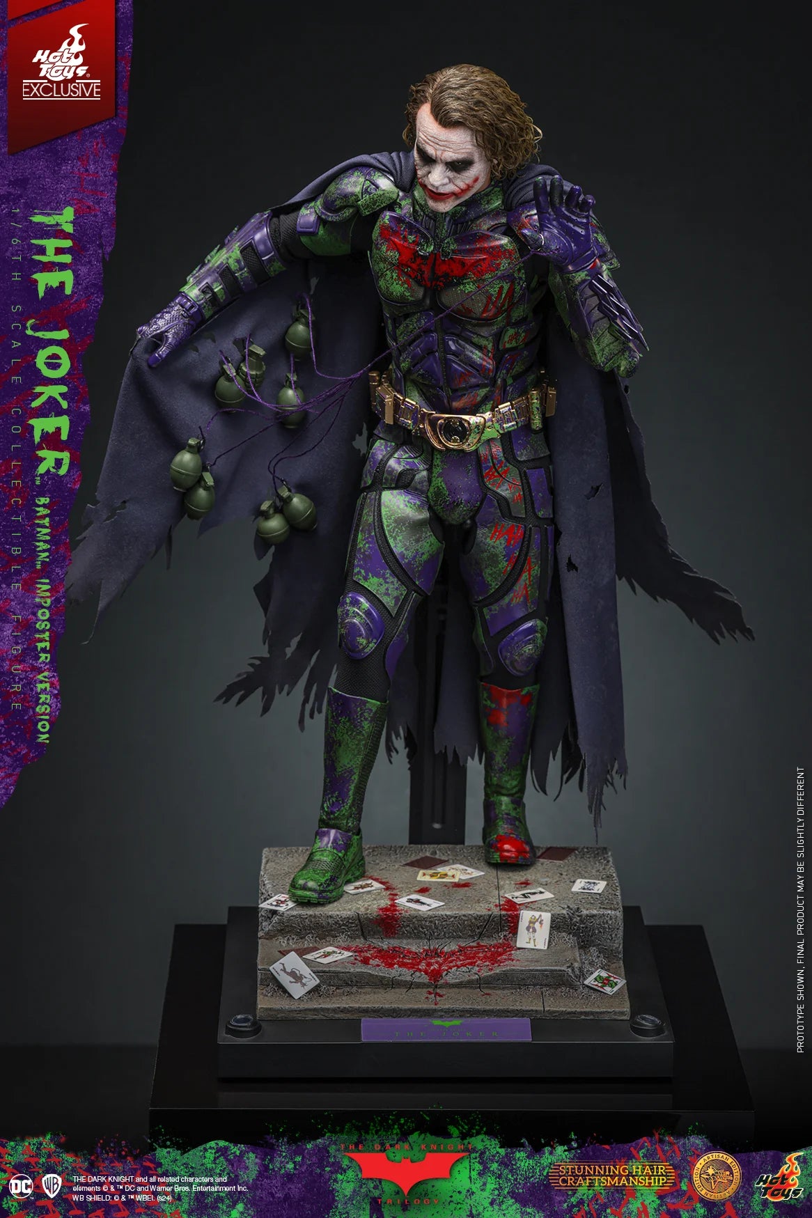 The Joker (Batman Imposter Version) (Artisan Edition) By Hot Toys