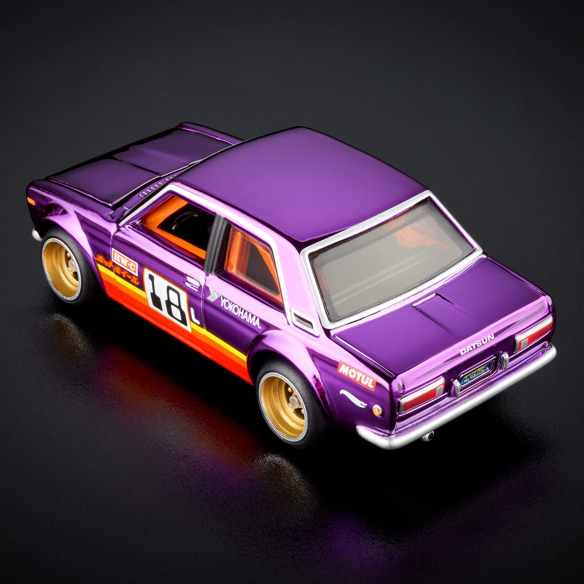 Hot Wheels RLC Exclusive ’71 Datsun 510 (Purple/Race Livery)
