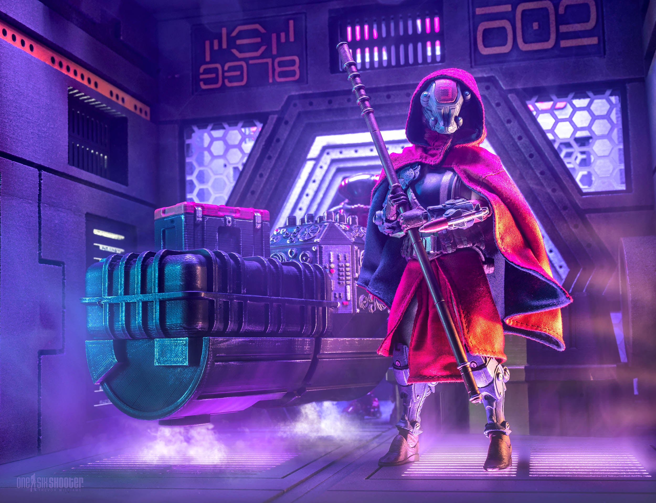 Cosmic Legions Outpost Zaxxius Kalian Shunn Action Figure