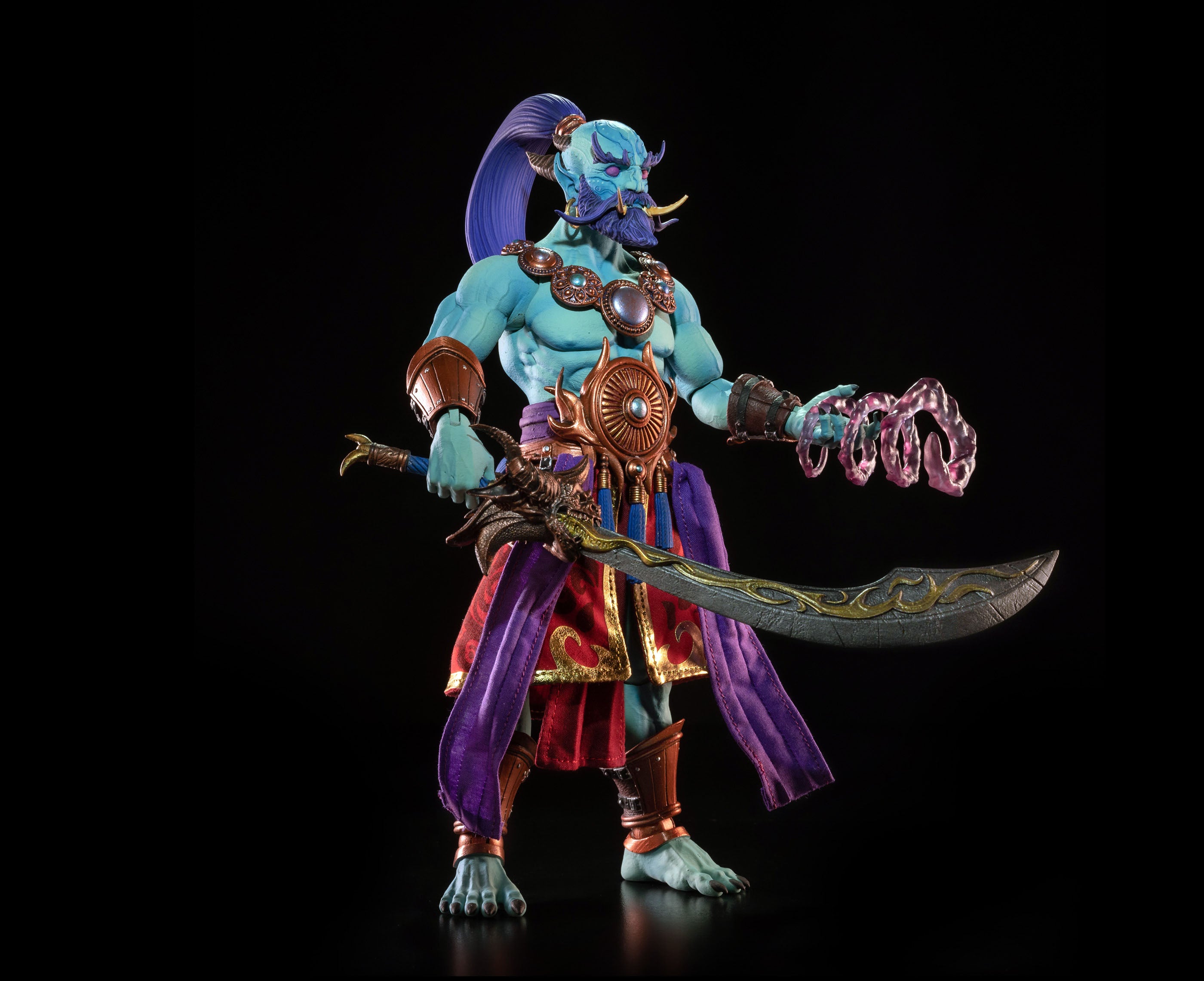 Mythic Legions: Poxxus Kalizirr Brute-Scale Action Figure