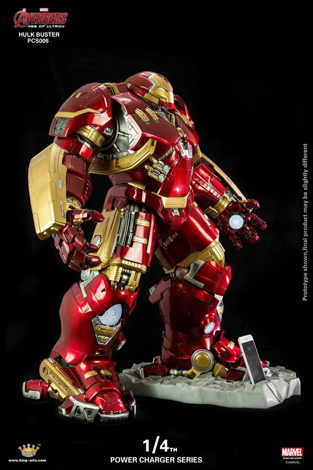 King Arts Avengers Age of Ultron 1/4 Power Charger Series Hulkbuster